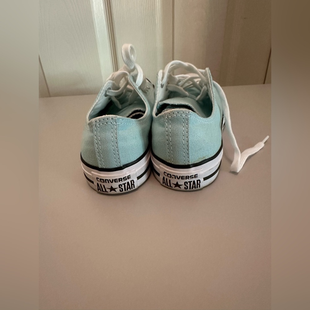 Tiffany Blue Converse - Picture 5 of 12